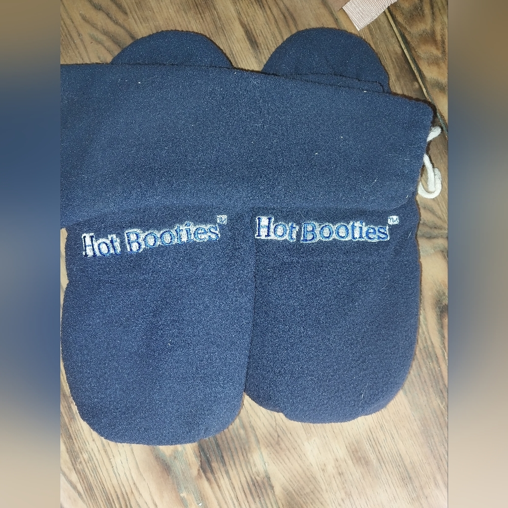 Hot booties size m/L navy.